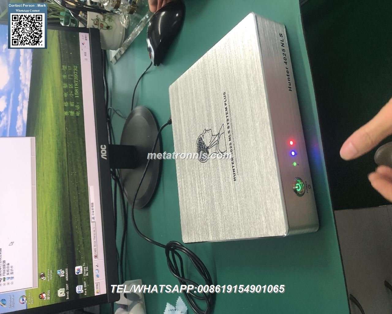 Nuestra Fábrica y Producto Estrella: Metatron Hunter NLS 4025